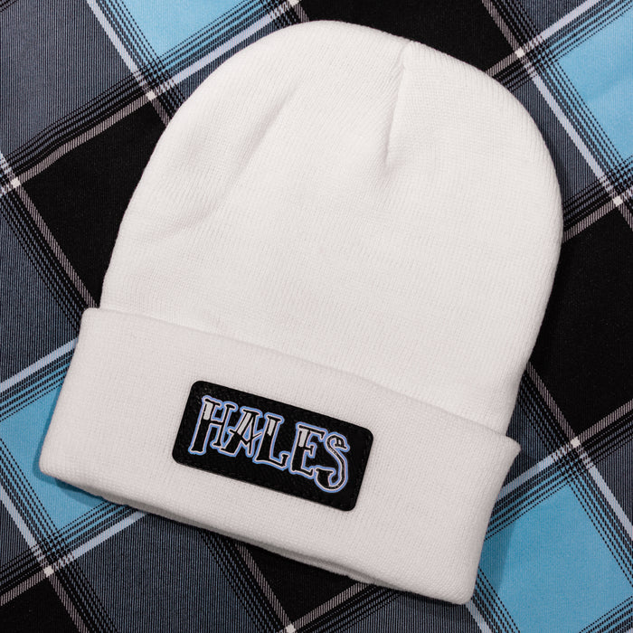 Fiegel Cuff Beanie - White