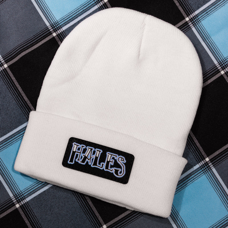 Fiegel Cuff Beanie - White