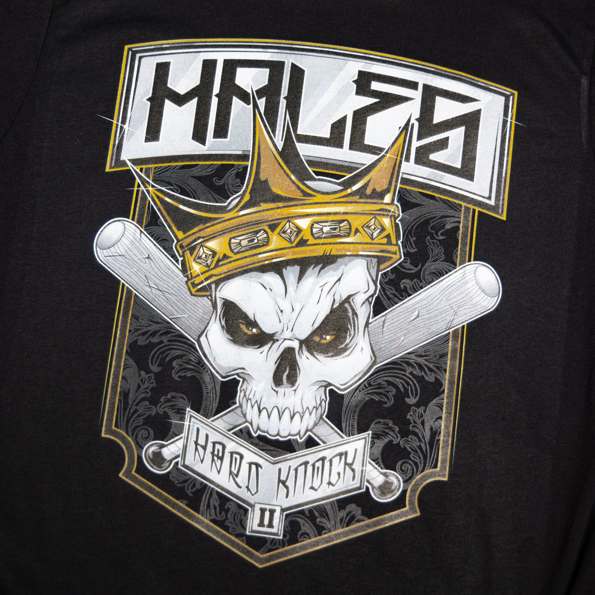 Hard Knock II Unisex Tee - Black