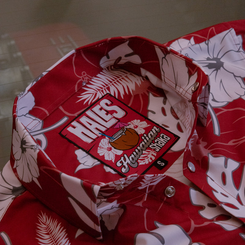 Hawaiian Shaka - Red & White