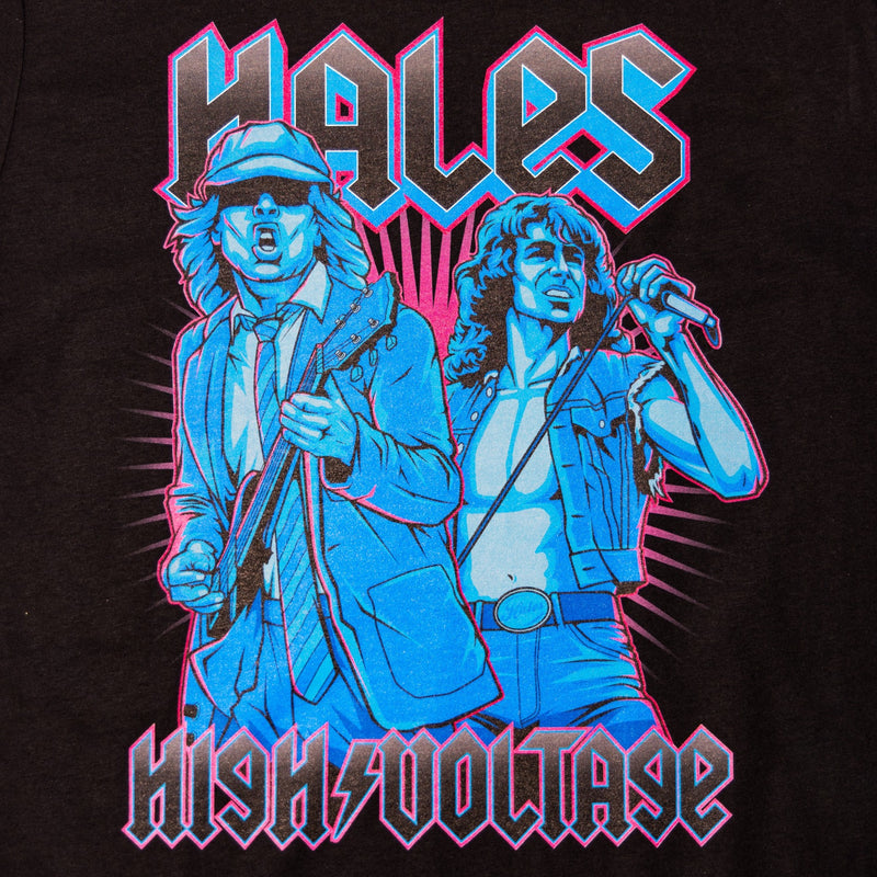 High Voltage Unisex Tee - Black