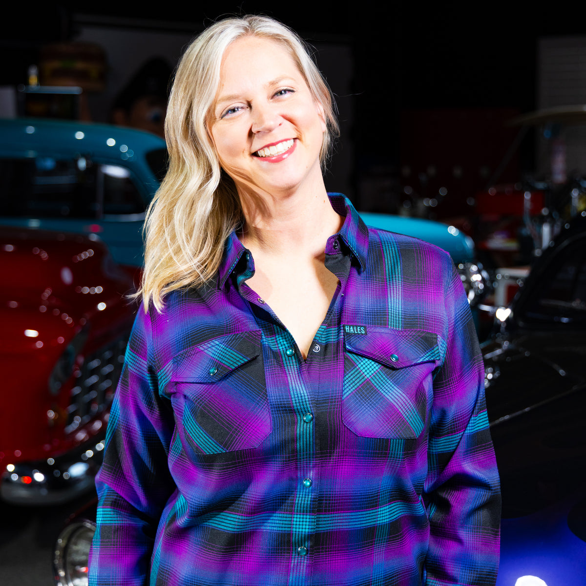 Women's Northern Lights Flannel