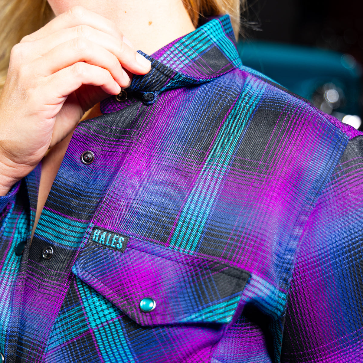 Women's Northern Lights Flannel