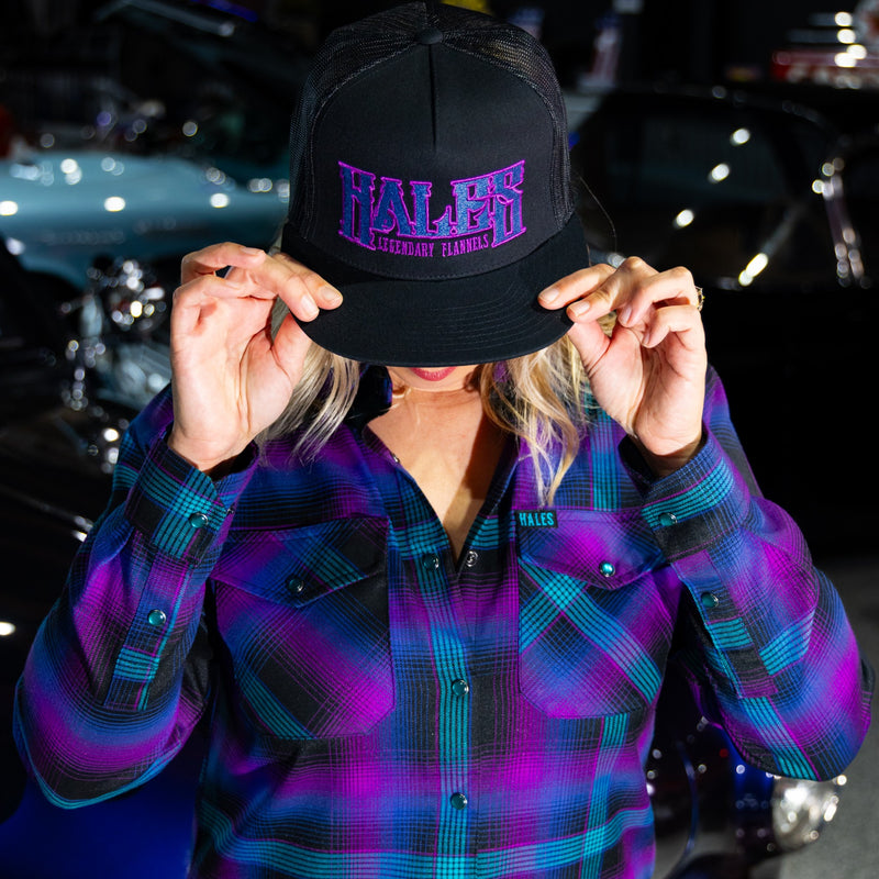 Northern Lights Flat Bill Trucker