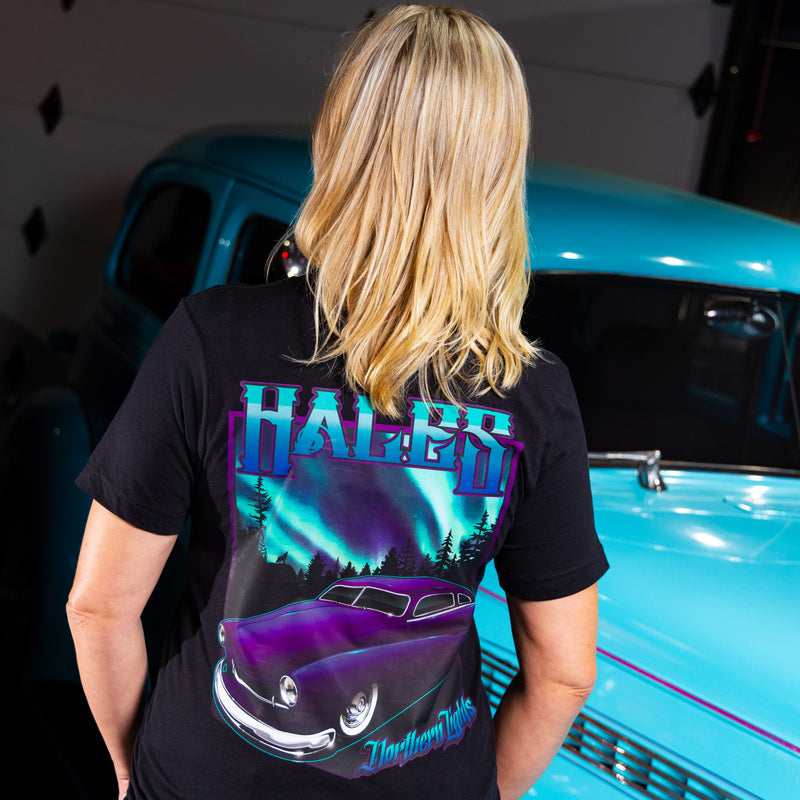 Northern Lights Unisex Tee - Black