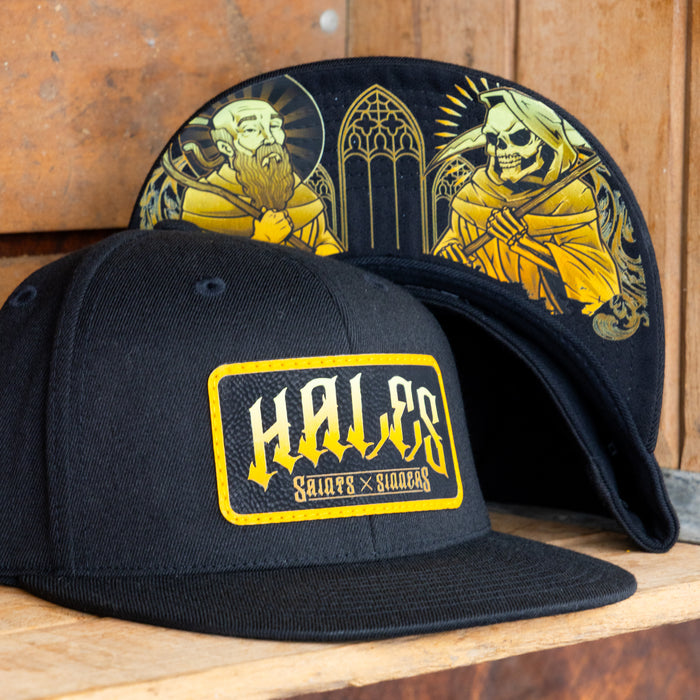 Saints & Sinners Flexfit Flat Bill - Black