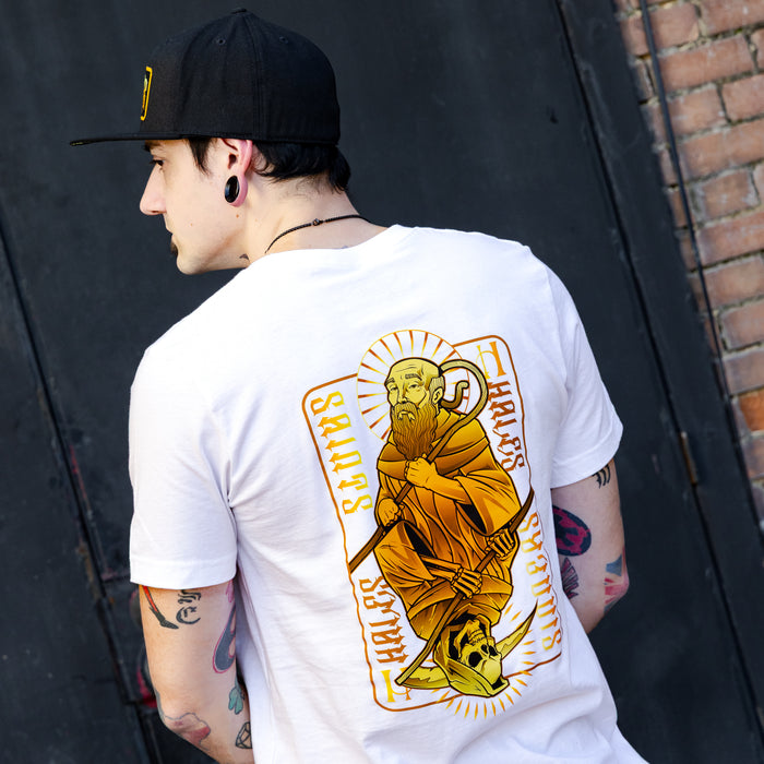 Saints & Sinners Unisex Tee - White