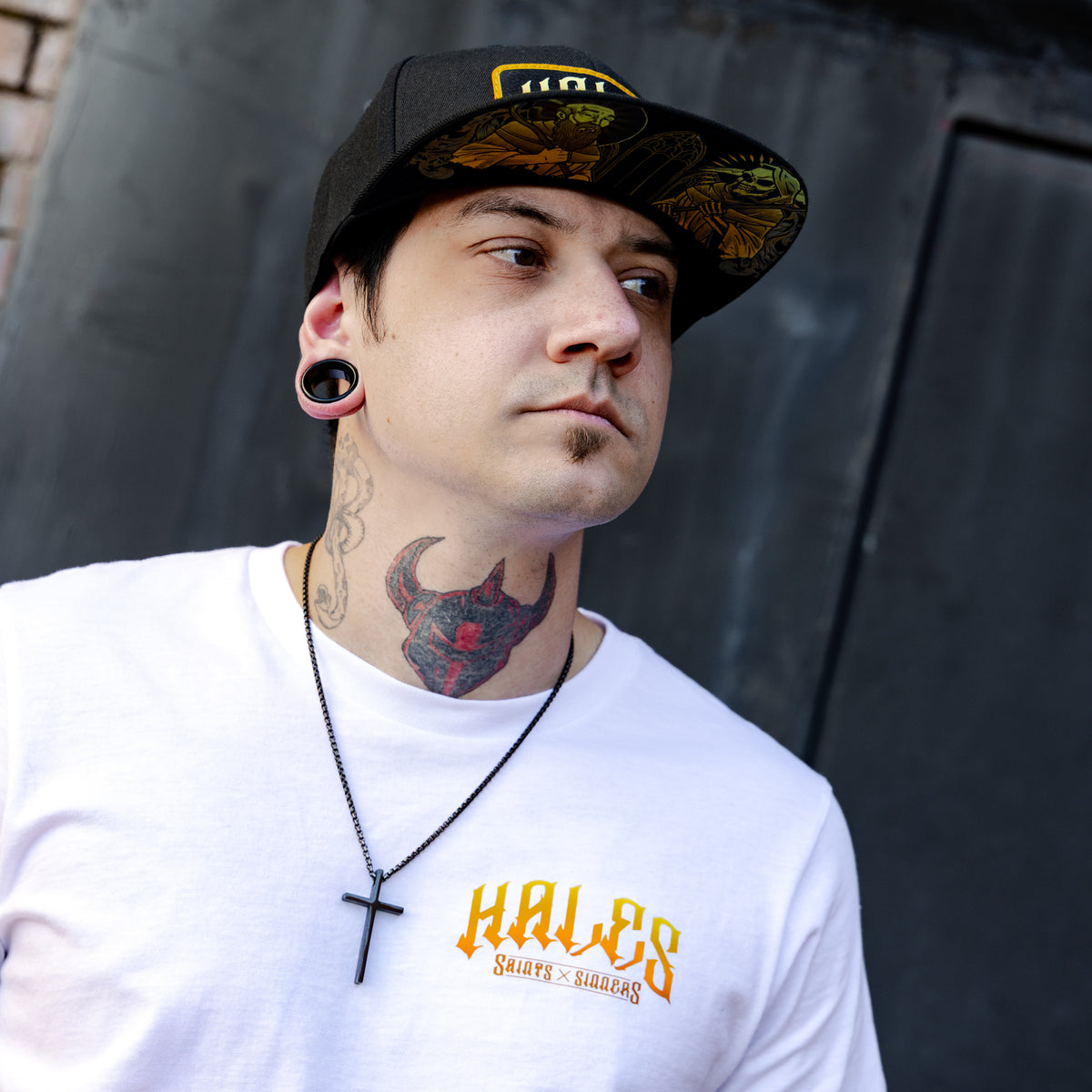Saints & Sinners Unisex Tee - White
