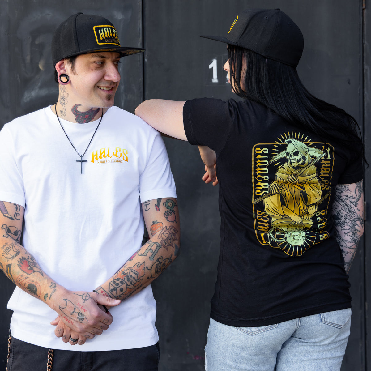 Saints & Sinners Unisex Tee - Black