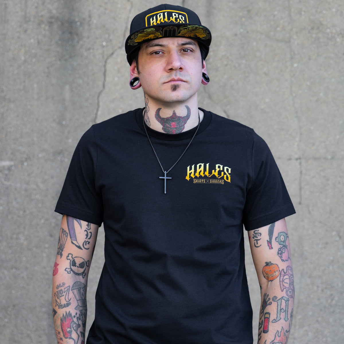 Saints & Sinners Unisex Tee - Black